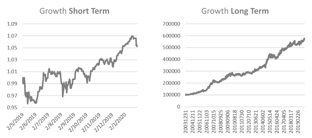 SquirrelSave Growth Investment Portfolio in Short and Long Term